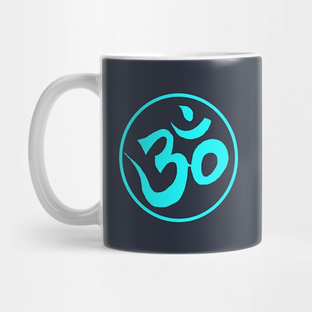 Sacred Spiritual Om Symbol by PlanetMonkey